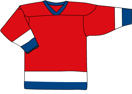 45 Red White Royal Blue